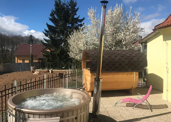 Virivka A Sauna Na Pokoji,nebo Na Vlastni Terase - Farma U Pribrami *