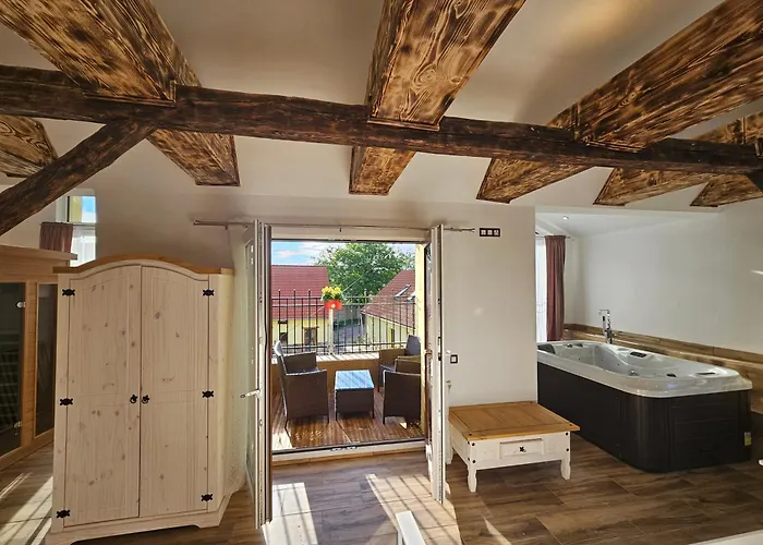 Apartment Virivka A Sauna Na Pokoji,nebo Na Vlastni Terase - Farma U Pribrami Příbram